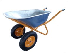 Тачка строительная FORTE WB6418-1S